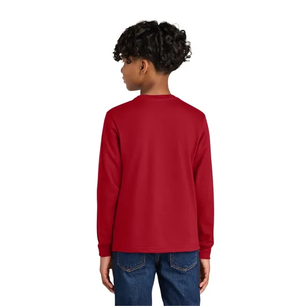 Next Level Apparel Youth Cotton Long Sleeve Tee... from ASI 84863 SanMar