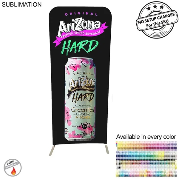 Tradeshow Booth Package Sleek, 3'w x 96"h Skinny EuroFit Display +... from ASI 53509 FIEL-Fairdeal Import & Export / FIEL