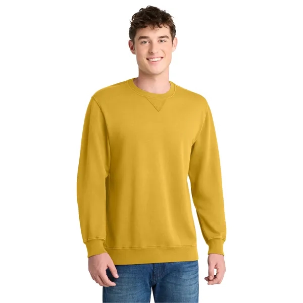 Port & Company Pigment-Dyed Crewneck Sweatshirt.... from ASI 84863 SanMar