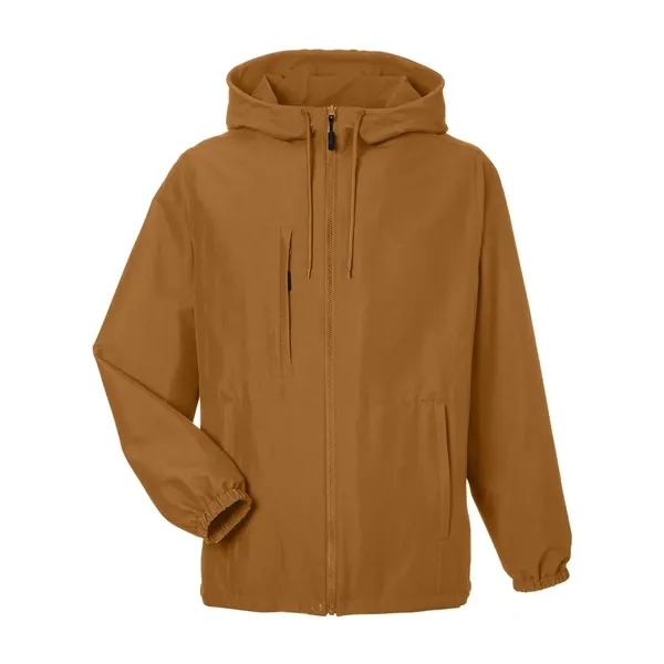 Harriton Flex Twill Hooded Jacket... from ASI 84358 S&S Activewear