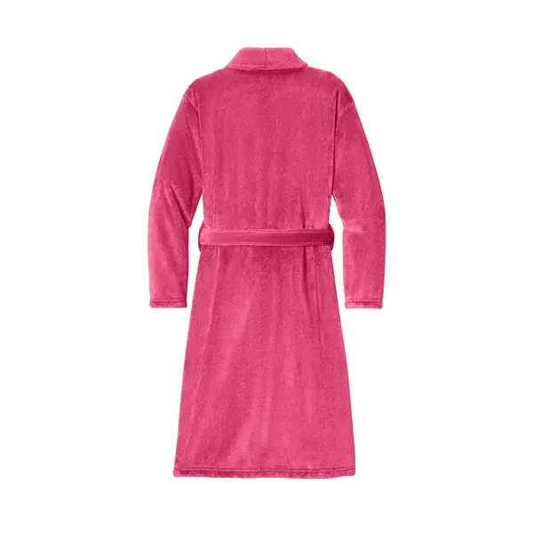 Port Authority Plush Microfleece Shawl Collar Robe.... from ASI 84863 SanMar