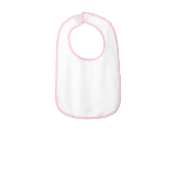 Rabbit Skins Infant Contrast Trim Terry Bib.... from ASI 84863 SanMar