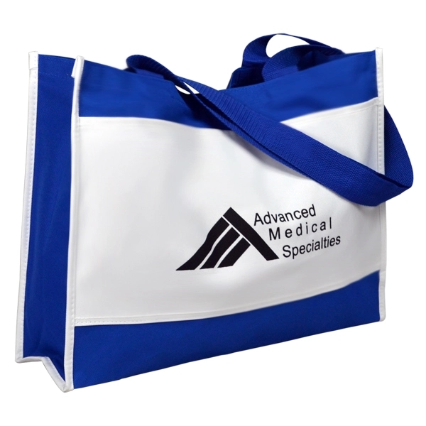 Spacious shopping tote with 24" handles.... from ASI 40544 Binaco / Binaline