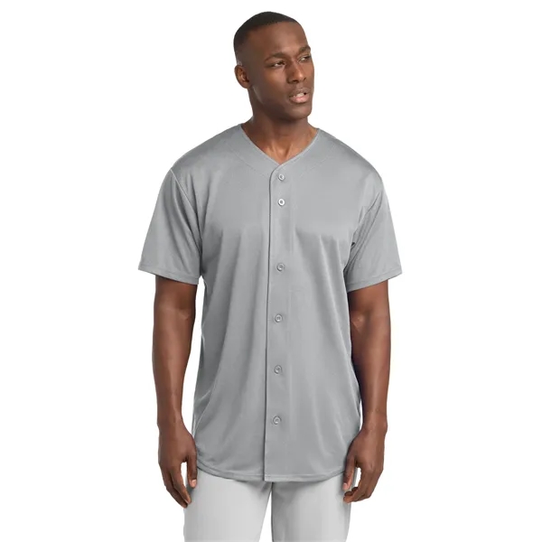 Sport-Tek PosiCharge Tough Mesh Full-Button Jersey.... from ASI 84863 SanMar