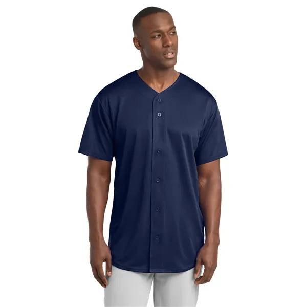 Sport-Tek PosiCharge Tough Mesh Full-Button Jersey.... from ASI 84863 SanMar