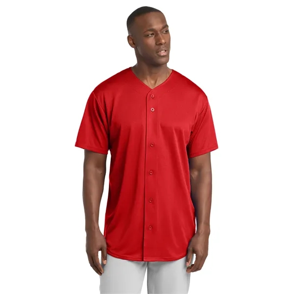 Sport-Tek PosiCharge Tough Mesh Full-Button Jersey.... from ASI 84863 SanMar
