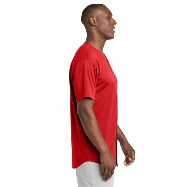 Sport-Tek PosiCharge Tough Mesh Full-Button Jersey.... from ASI 84863 SanMar