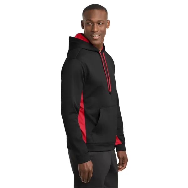 Sport-Tek Sport-Wick Fleece Colorblock Hooded Pullover.... from ASI 84863 SanMar