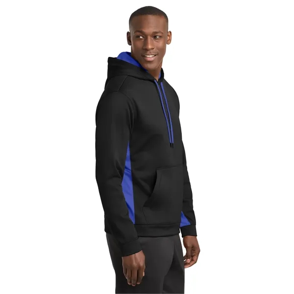 Sport-Tek Sport-Wick Fleece Colorblock Hooded Pullover.... from ASI 84863 SanMar