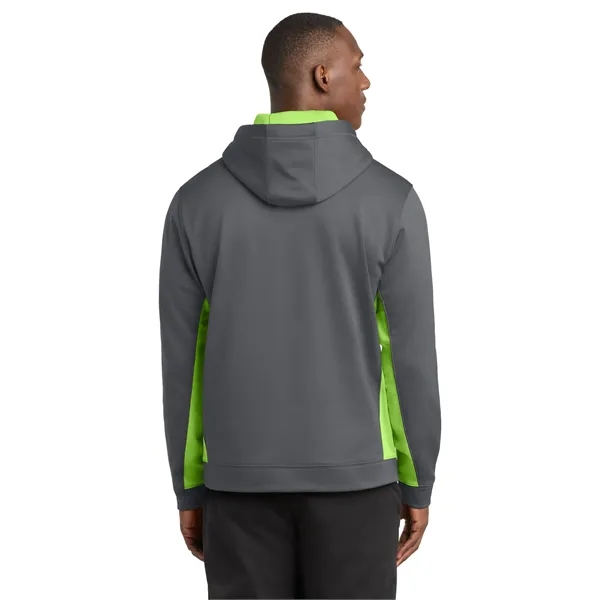 Sport-Tek Sport-Wick Fleece Colorblock Hooded Pullover.... from ASI 84863 SanMar