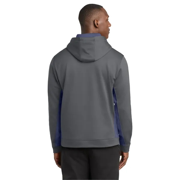 Sport-Tek Sport-Wick Fleece Colorblock Hooded Pullover.... from ASI 84863 SanMar