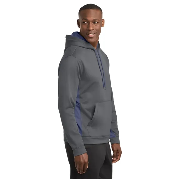 Sport-Tek Sport-Wick Fleece Colorblock Hooded Pullover.... from ASI 84863 SanMar