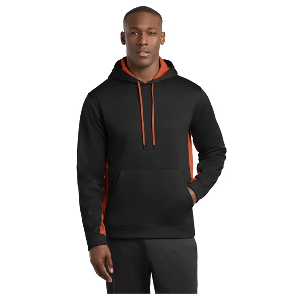Sport-Tek Sport-Wick Fleece Colorblock Hooded Pullover.... from ASI 84863 SanMar