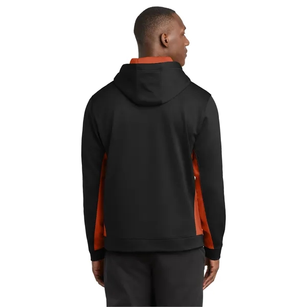 Sport-Tek Sport-Wick Fleece Colorblock Hooded Pullover.... from ASI 84863 SanMar