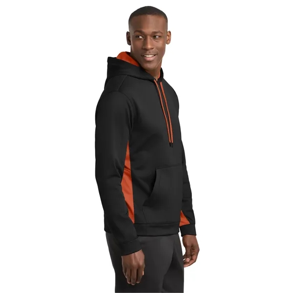 Sport-Tek Sport-Wick Fleece Colorblock Hooded Pullover.... from ASI 84863 SanMar