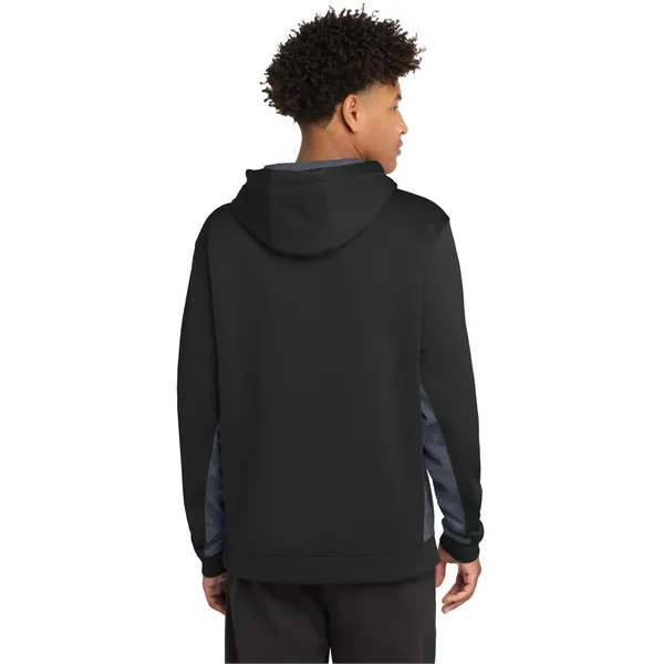 Sport-Tek Sport-Wick CamoHex Fleece Colorblock Hooded Pul...... from ASI 84863 SanMar