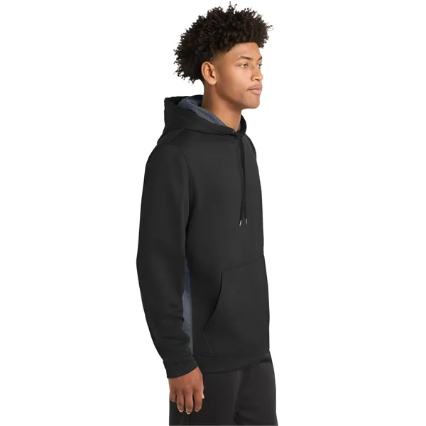Sport-Tek Sport-Wick CamoHex Fleece Colorblock Hooded Pul...... from ASI 84863 SanMar