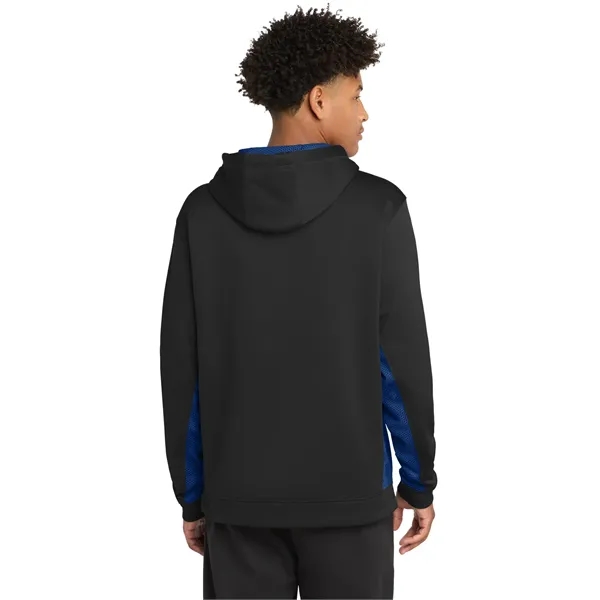 Sport-Tek Sport-Wick CamoHex Fleece Colorblock Hooded Pul...... from ASI 84863 SanMar