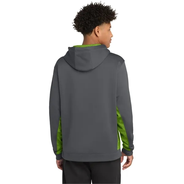 Sport-Tek Sport-Wick CamoHex Fleece Colorblock Hooded Pul...... from ASI 84863 SanMar