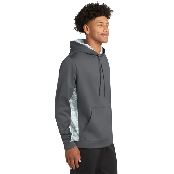 Sport-Tek Sport-Wick CamoHex Fleece Colorblock Hooded Pul...... from ASI 84863 SanMar