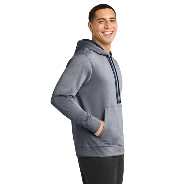 Sport-Tek PosiCharge Sport-Wick Heather Fleece Hooded Pul...... from ASI 84863 SanMar