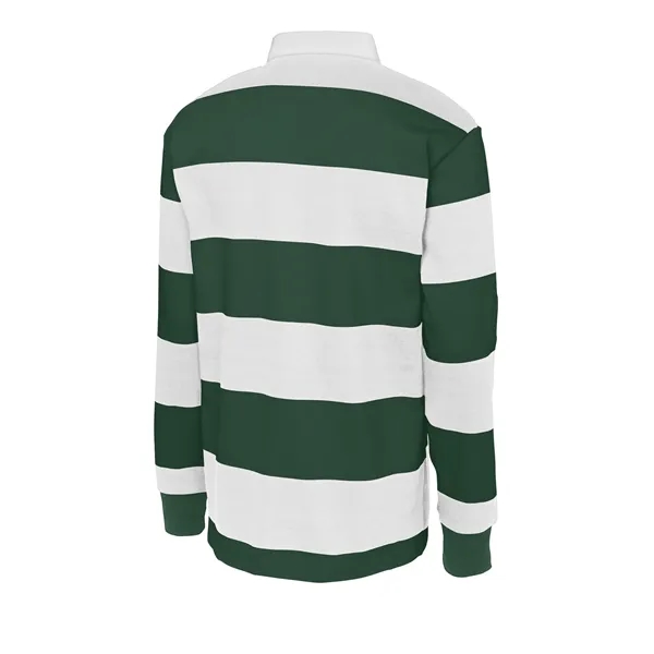 Sport-Tek Classic Long Sleeve Rugby Polo.... from ASI 84863 SanMar