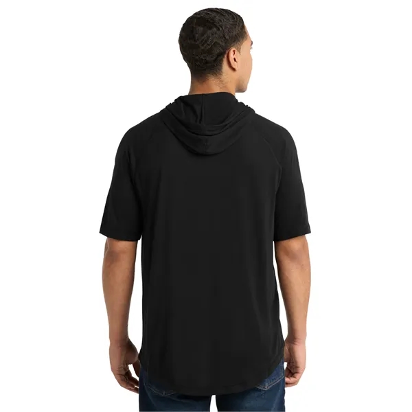 Sport-Tek PosiCharge Tri-Blend Wicking Short Sleeve Hoodie.... from ASI 84863 SanMar