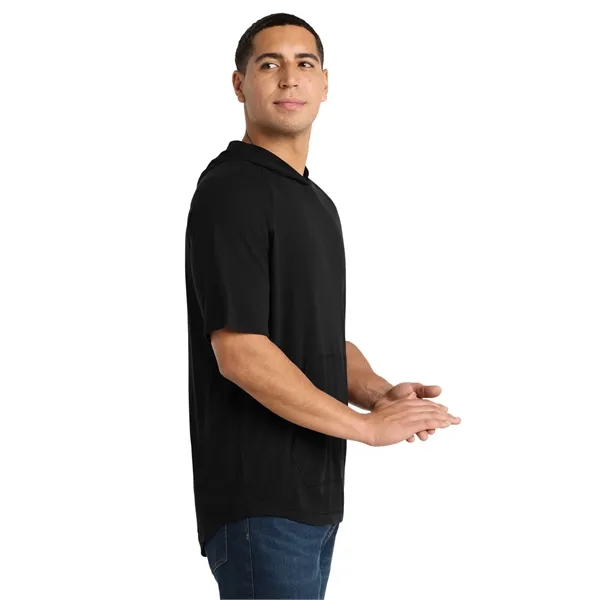Sport-Tek PosiCharge Tri-Blend Wicking Short Sleeve Hoodie.... from ASI 84863 SanMar