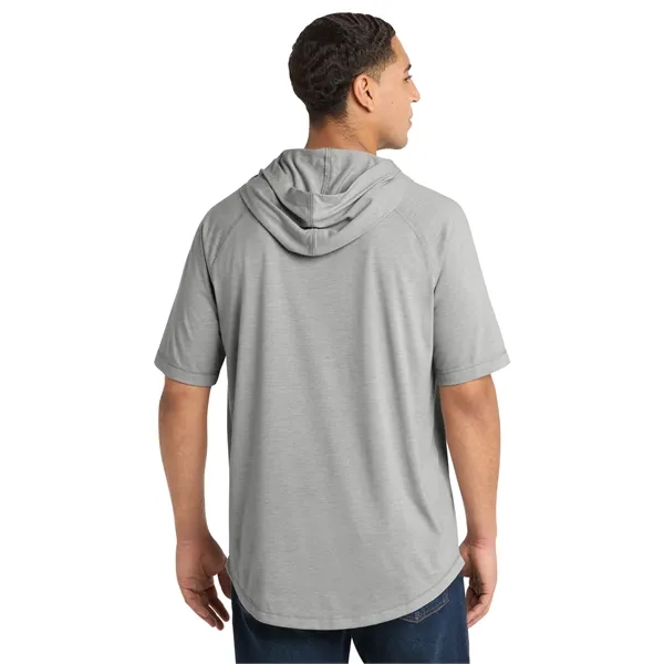 Sport-Tek PosiCharge Tri-Blend Wicking Short Sleeve Hoodie.... from ASI 84863 SanMar