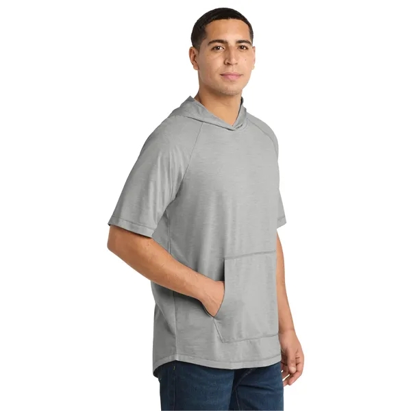 Sport-Tek PosiCharge Tri-Blend Wicking Short Sleeve Hoodie.... from ASI 84863 SanMar