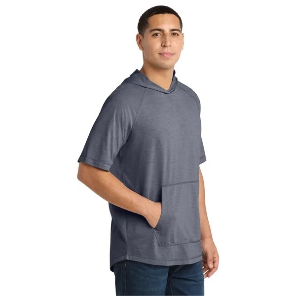Sport-Tek PosiCharge Tri-Blend Wicking Short Sleeve Hoodie.... from ASI 84863 SanMar