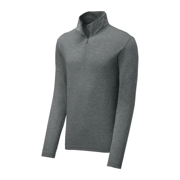 Sport-Tek PosiCharge Tri-Blend Wicking 1/4-Zip Pullover.... from ASI 84863 SanMar