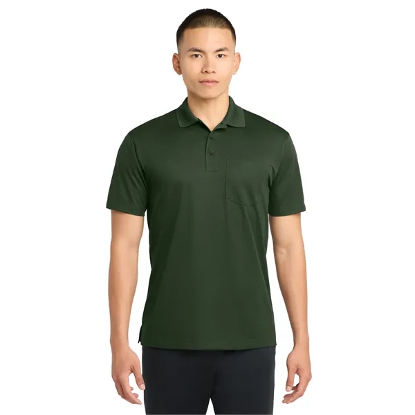 Sport-Tek Micropique Sport-Wick Pocket Polo.... from ASI 84863 SanMar