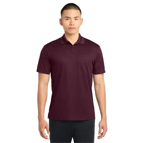 Sport-Tek Micropique Sport-Wick Pocket Polo.... from ASI 84863 SanMar