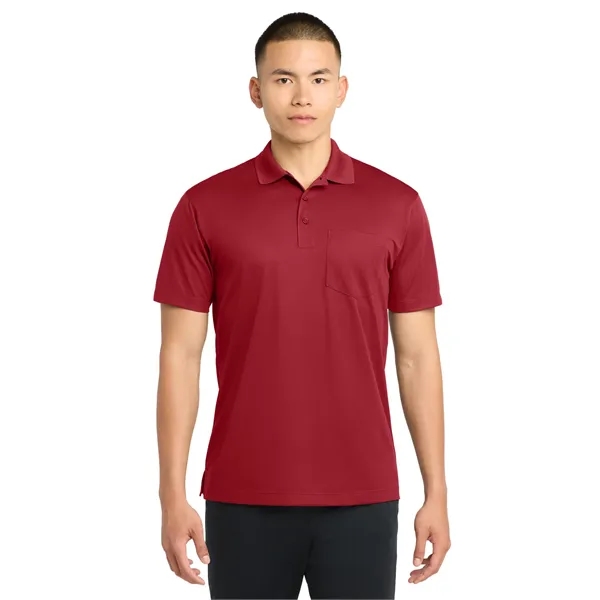 Sport-Tek Micropique Sport-Wick Pocket Polo.... from ASI 84863 SanMar