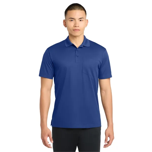 Sport-Tek Micropique Sport-Wick Pocket Polo.... from ASI 84863 SanMar