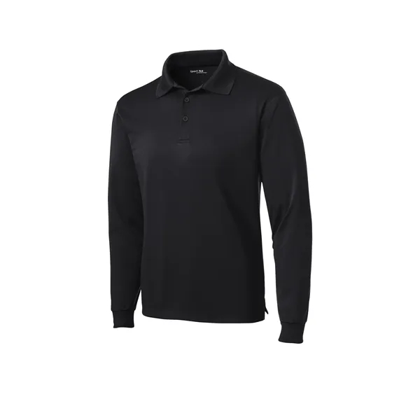 Sport-Tek Long Sleeve Micropique Sport-Wick Polo.... from ASI 84863 SanMar