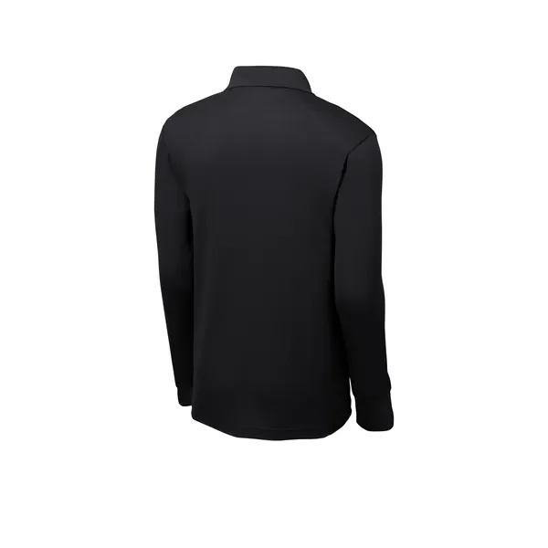 Sport-Tek Long Sleeve Micropique Sport-Wick Polo.... from ASI 84863 SanMar