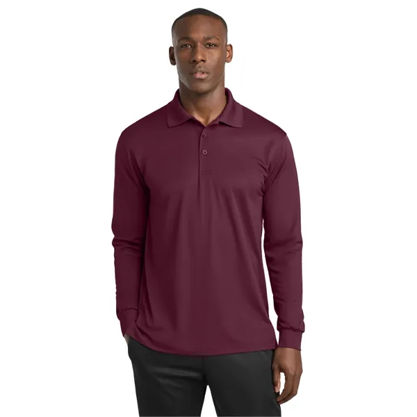 Sport-Tek Long Sleeve Micropique Sport-Wick Polo.... from ASI 84863 SanMar