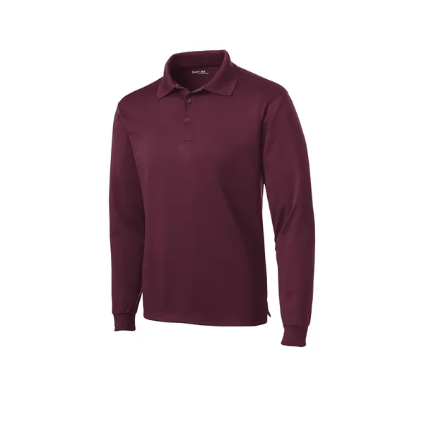 Sport-Tek Long Sleeve Micropique Sport-Wick Polo.... from ASI 84863 SanMar
