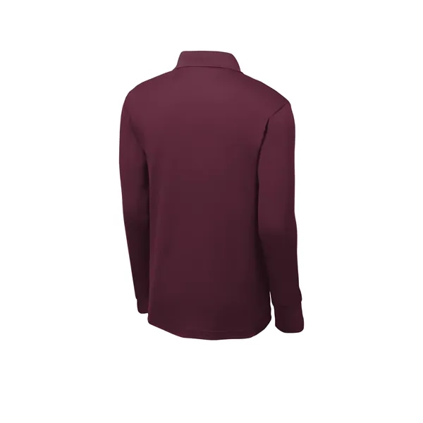 Sport-Tek Long Sleeve Micropique Sport-Wick Polo.... from ASI 84863 SanMar