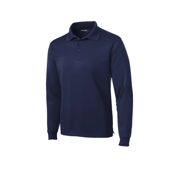 Sport-Tek Long Sleeve Micropique Sport-Wick Polo.... from ASI 84863 SanMar