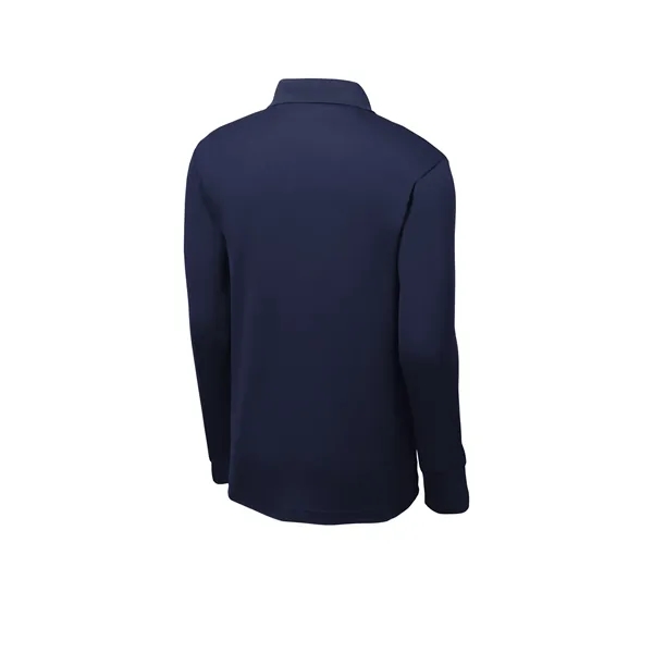 Sport-Tek Long Sleeve Micropique Sport-Wick Polo.... from ASI 84863 SanMar