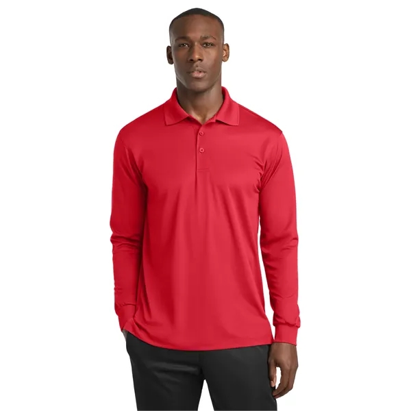 Sport-Tek Long Sleeve Micropique Sport-Wick Polo.... from ASI 84863 SanMar