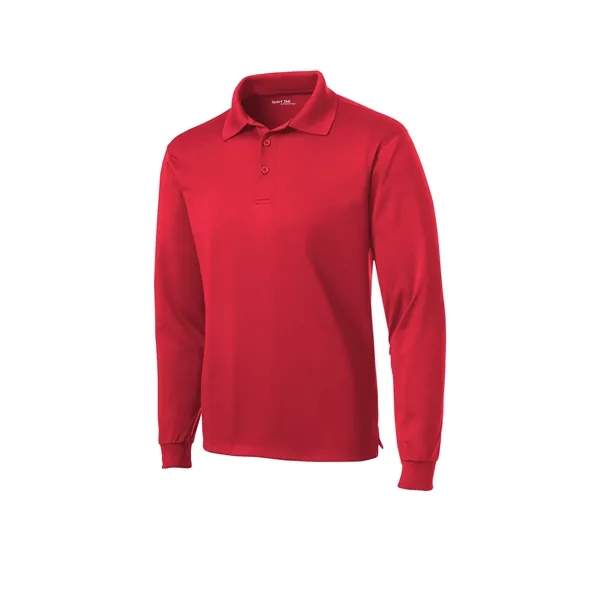 Sport-Tek Long Sleeve Micropique Sport-Wick Polo.... from ASI 84863 SanMar
