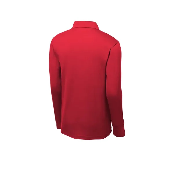 Sport-Tek Long Sleeve Micropique Sport-Wick Polo.... from ASI 84863 SanMar