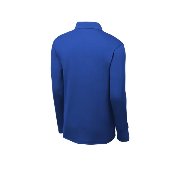 Sport-Tek Long Sleeve Micropique Sport-Wick Polo.... from ASI 84863 SanMar