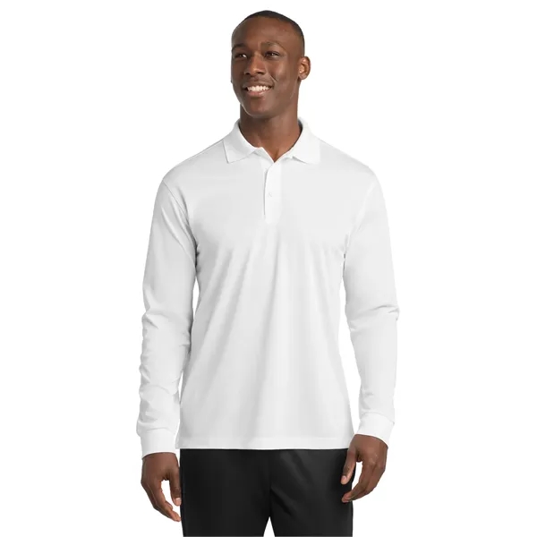 Sport-Tek Long Sleeve Micropique Sport-Wick Polo.... from ASI 84863 SanMar