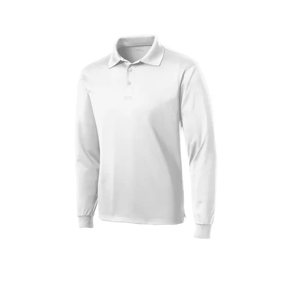 Sport-Tek Long Sleeve Micropique Sport-Wick Polo.... from ASI 84863 SanMar