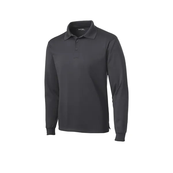 Sport-Tek Long Sleeve Micropique Sport-Wick Polo.... from ASI 84863 SanMar